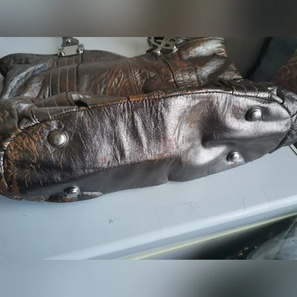 B. Makowsky  Leather Shoulder Bag‎ - Picture 4 of 10